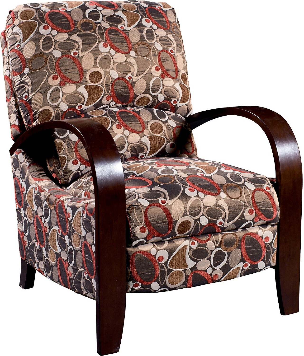 Aaron Reclining Fabric Accent Chair - Copper | The Brick